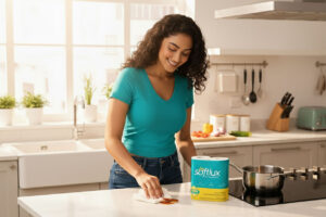 Efficient kitchen cleaning with Softlux 